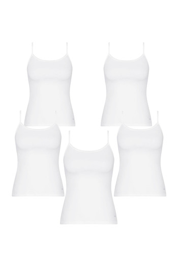 SLOGGI Spaghettitop Pure Comfort Frauen Ärmelloses Shirt