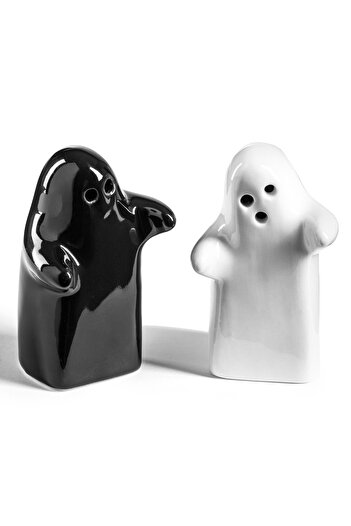 Gadget Master Set 2 solnițe și pipernițe Ghosts albe și negre