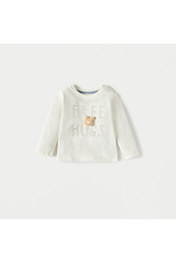 Juniors 3-Piece Koala Applique Long Sleeves T-shirt and Elasticated Pants Set
