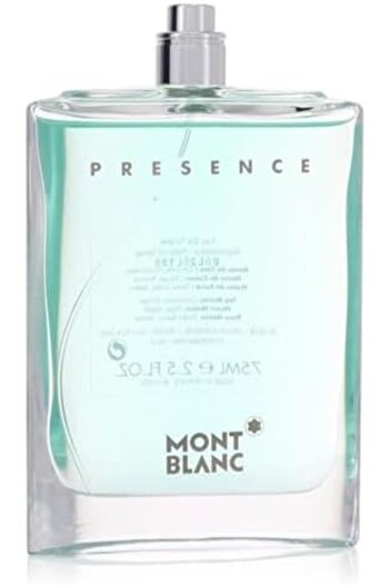 Montblanc Presence Cologne Eau de Toilette Spray Tester, 2.5 oz / 75ml