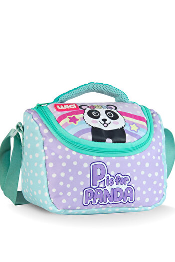 Wia Crowned Panda Girl's Thermos Lunch Box