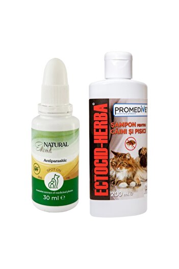 Promedivet Kit antiparazitar cu picături spot-on și șampon pentru câini și pisici
