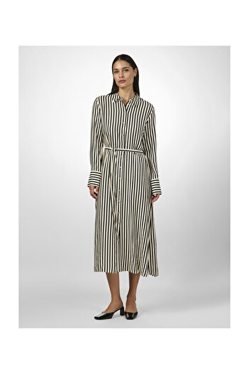 YAS. Yaskaya Ls Long Shirt Dress S. Noos