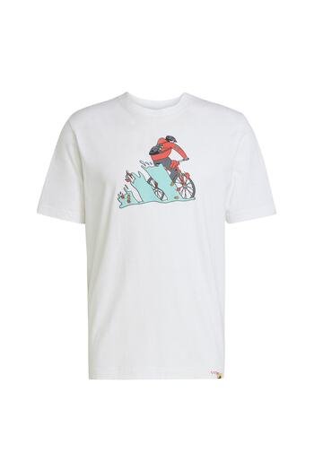 adidas Γραφικό μπλουζάκι Doodle Hunt Bike