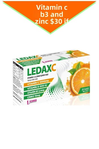 LedaPharma Ledaxc 30 Sausages with Vitamin C and Zinc