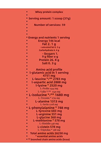 Olimp Strawberry Colored Whey Protein Complex - 48 Servings, 1800 Gr