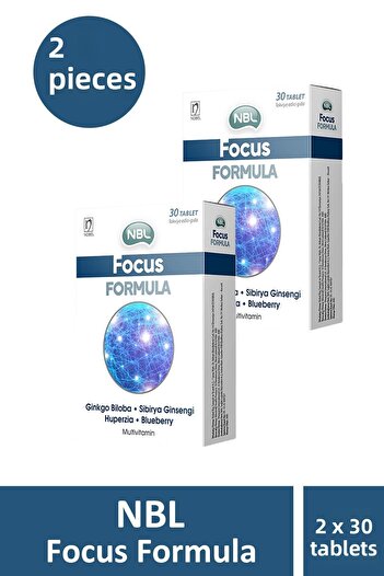 NBL Focus Formula 30 Tablets 2 Pieces