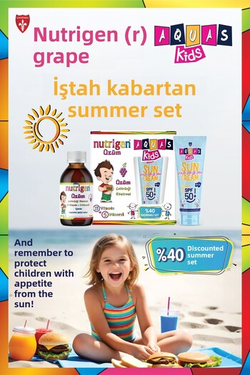 Nutrigen Aquas Kids Spf 50 Sun Cream - Children's Sun Cream Summer Set (with 40% Reduction)
