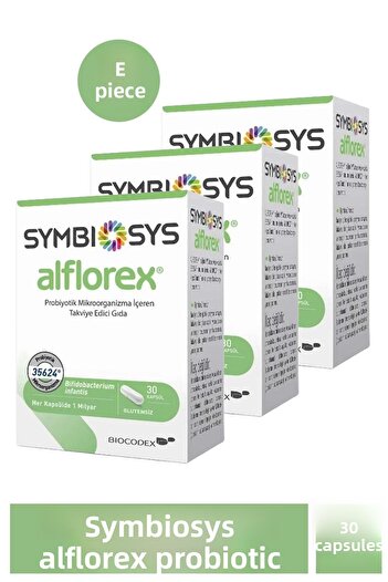 Alflorex Symbiosys Alflorex Probiotic 30 Capsules 3 Pieces