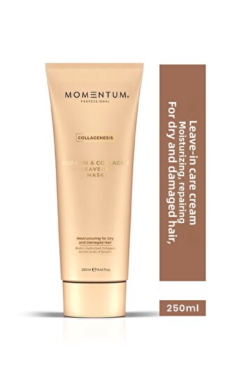 Momentum 250 ml Hair Care Mask - Leave-In Keratin and Collagen