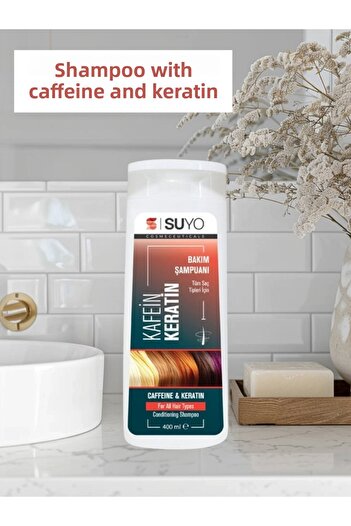 SUYO Caffeine and Keratin Shampoo - Elegant and Anger Effect