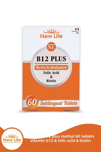 New Life B12 Plus 60 Tablets