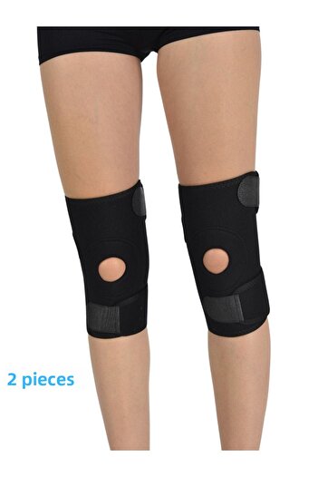 EMBA KORSE Patella Neoprene Knee Brace Meniscus Knee Brace for Meniscus Pain Cross Ligament Knee Bandage Pack of 2