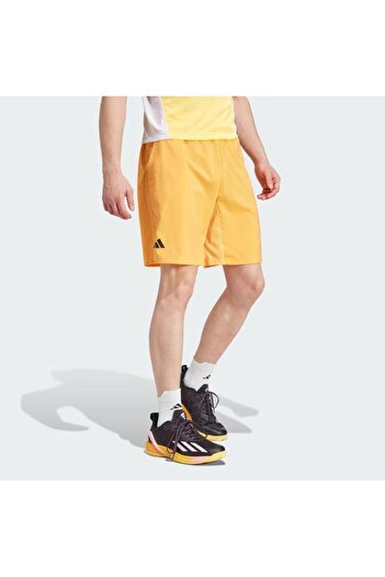 adidas IP1889 - 7 Club 3-Stripes Tenis Shorts Erkek Sarı Şort