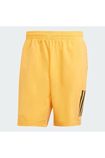 adidas IP1889 - 7 Club 3-Stripes Tenis Shorts Erkek Sarı Şort