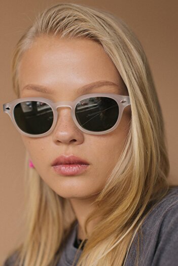 Bilge Karga Ryan Matt Clear Green Sunglasses