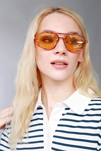 Bilge Karga Henry Orange Sunglasses
