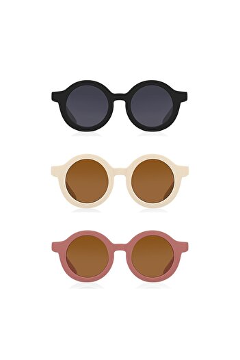 Kinary Children's Sunglasses with Uv400 Protection 3-Piece Opportunity Set