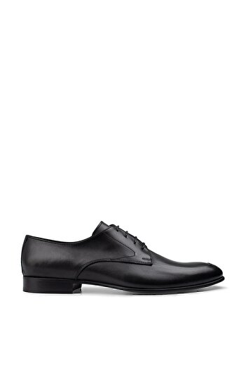 Deery Genuine Leather Black Classic Men's Shoes