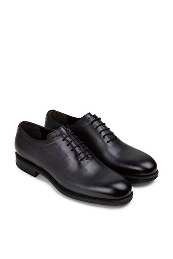Deery Genuine Leather Anthracite Men's Classic Shoes