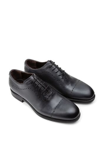 Deery Genuine Leather Gray Classic Men's Shoes