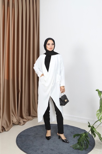 NİSUM MODA Cross Pocket Tunic