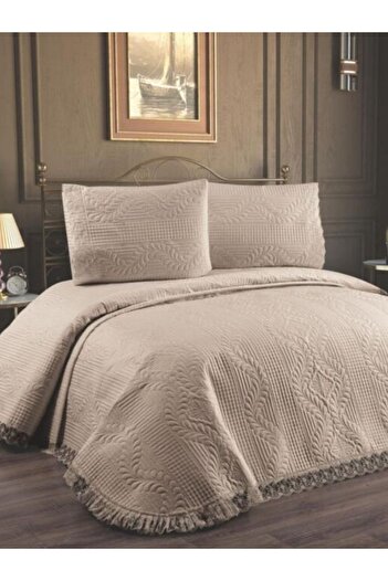 Bir Aksesuar Bedspread, Double Bedspread - Brown