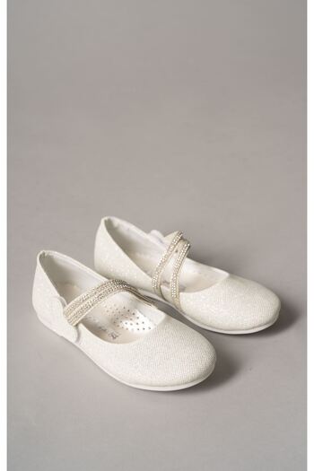 epaavm Mother of Pearl Star Girl's Shoes with Fork Helmet and Heart