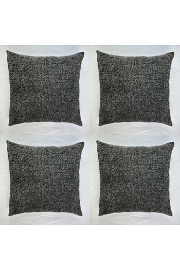 HHKARTS Decorative Chenille Throw Pillow Case 4 Pieces 40X40
