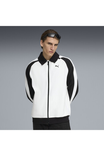 Puma Unisexová tepláková bunda T7 Relaxed Wing Collar