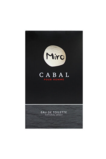 Miro Perfumes Miro Cabal Eau de Toilette with lavender, vanilla and sandalwood, 75 ml
