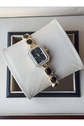 Tulpar Special Series Cutout Crystal Stone Retro Women's Wristwatch