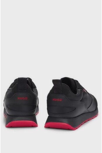 HUGO Logolu Süet Detaylı Sneaker Ayakkabı Erkek AYAKKABI 50536568 001