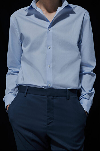 H&M Regular Fit Kolay Ütülenir Gömlek
