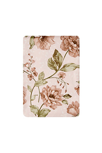 Retro Time Rose Patterned Pvc Table Cloth - Colorful - 140X140 cm