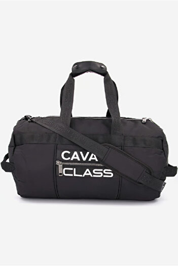 Cavalli Class Men Casual Duffle Bag 44 L x 35 H x 21 W cm, Black