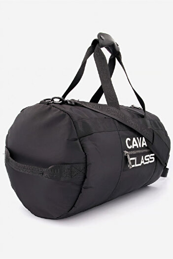 Cavalli Class Men Casual Duffle Bag 44 L x 35 H x 21 W cm, Black