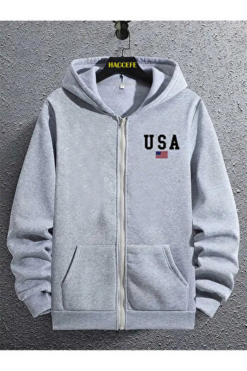 HOFFNUNG Hoodie Card Game Spades 2-Thread Knitted Fabric Elastic Leg Hooded Sweatshirt