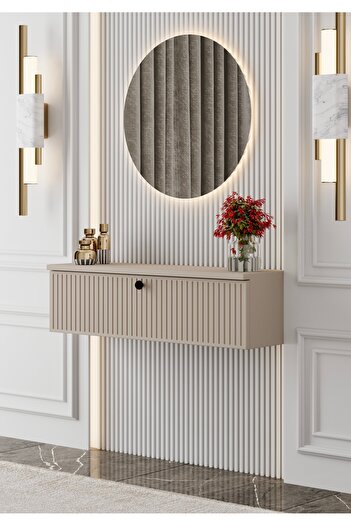 enwood MİMOSA MDF DUVARA MONTE KAPAKLI DRESUAR (90 cm)