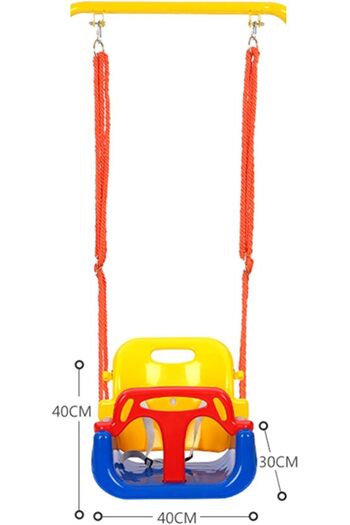 Toybox 3 in 1 Swing Seat, Detachable Indoor Baby Swing for Home, Garden, Patio, Outdoor Play