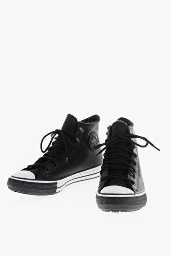 Converse Converse Chuck Taylor All Star Faux Fur Intter High-Top Sneakers With