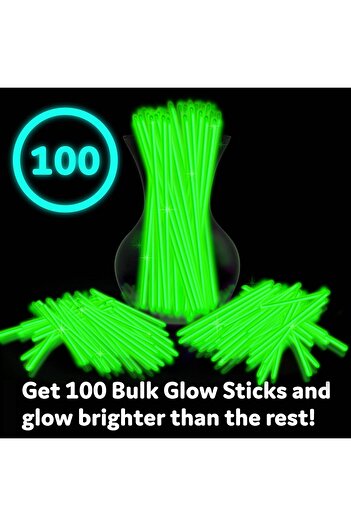 ideal STORE Betisoare Luminioase Fluorescente idelSTORE, Dimensiune: 20 x 0, 5 cm, Include 100 de Bucati in 8 Cu