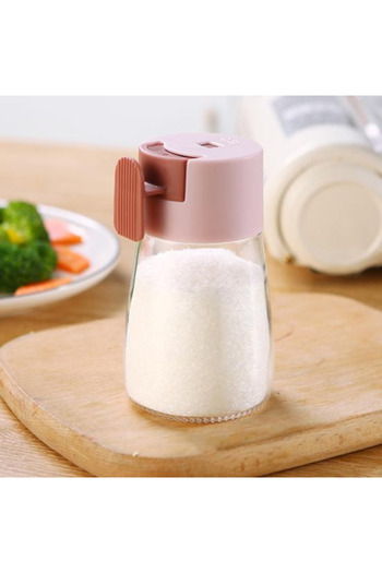 OEM Spice jar with container, Pink