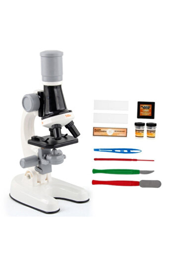 OEM Microscope for children, 1200x magnification, with accessories, Multicolor