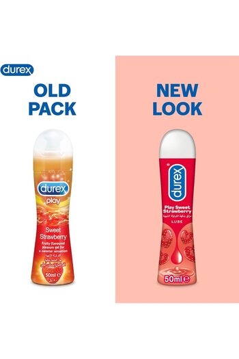 Durex Play Sweet Strawberry Lubricant Gel, 50ml