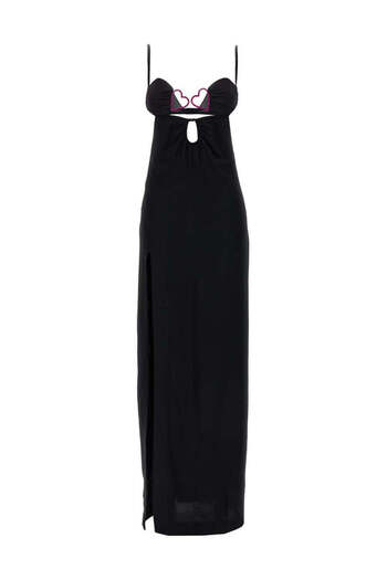 Nensi Dojaka Nensi Dojaka 'Heart Bra' Long Dress