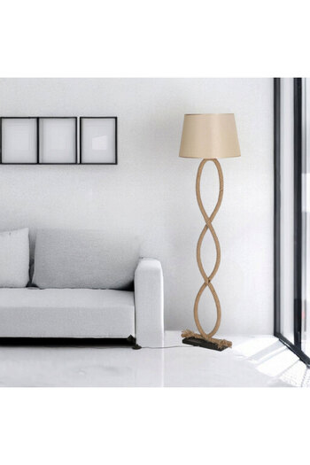 rexa Beige floor lamp 158 cm