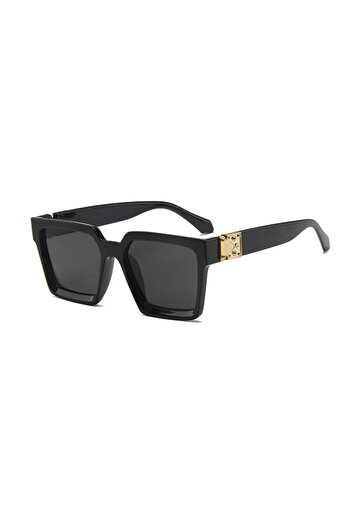 Toz Vintage Merelle Black Vintage & Retro Unisex Sunglasses