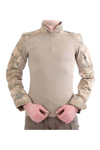 SINGLE SWORD Γυναικεία & Ανδρικά Combat Outdoor Military Tactical μακρυμάνικο μπλουζάκι/μπλουζάκι με τσέπες