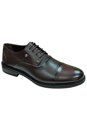 Nevzat ÖgE 088-Poly Men's Brown (40-44) Leather Classic Shoes